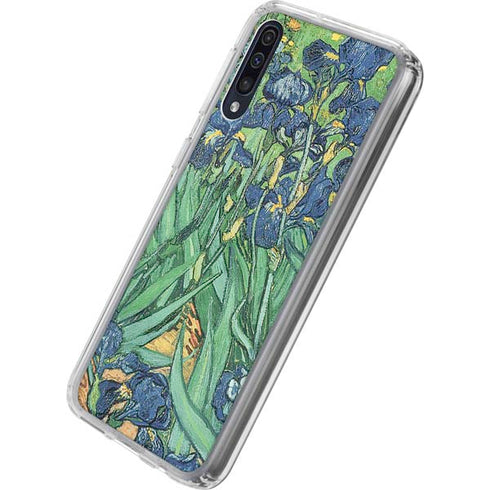 Vincent Van Gogh Irises Galaxy A50 Clear Case